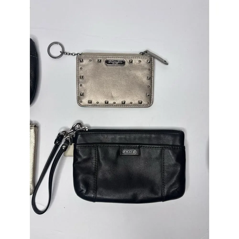 Coach Leather Wallet Bundle